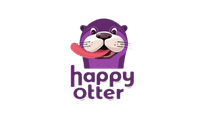 happy otter logo